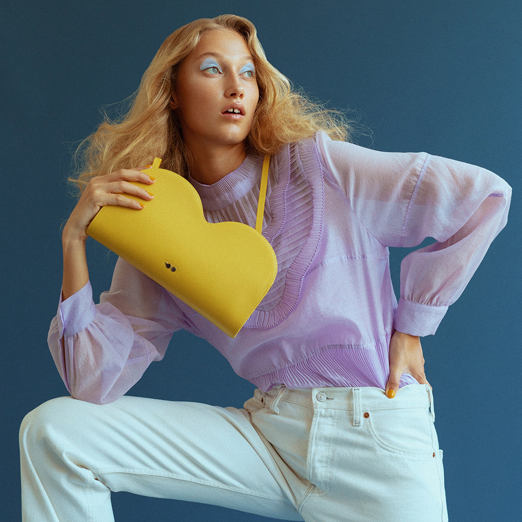 BIRBA - CLUTCH - YELLOW