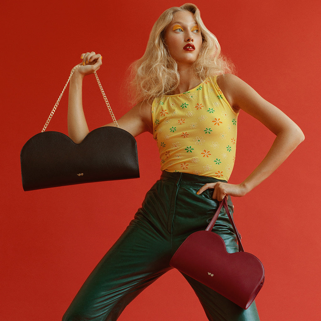 BIRBA - CLUTCH - BURGUNDY
