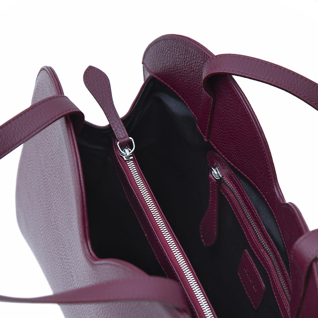 BIG - TOTE BAG - BURGUNDY