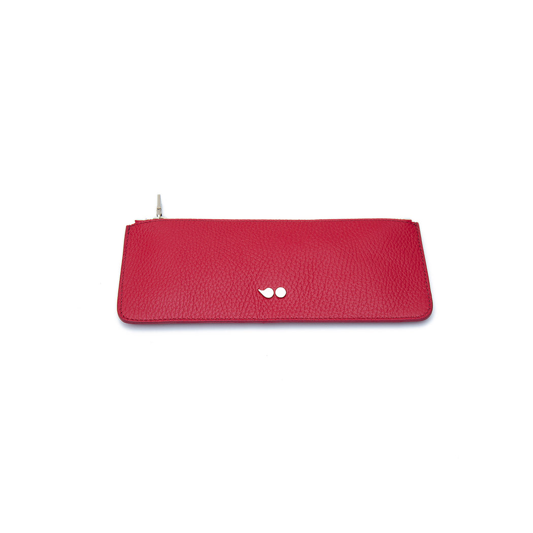 BON BON - ZIP POUCHESE - RED